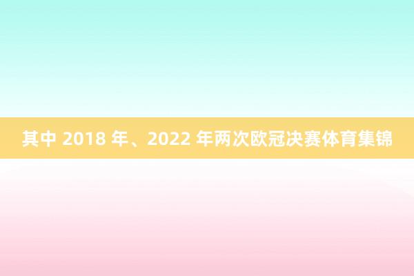 其中 2018 年、2022 年两次欧冠决赛体育集锦