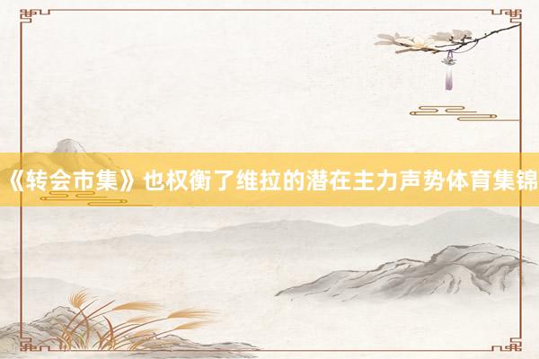 《转会市集》也权衡了维拉的潜在主力声势体育集锦