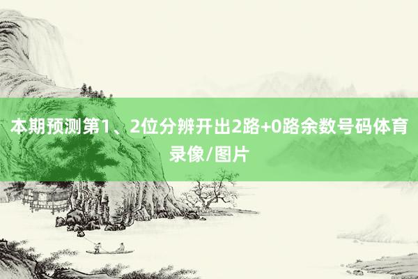 本期预测第1、2位分辨开出2路+0路余数号码体育录像/图片