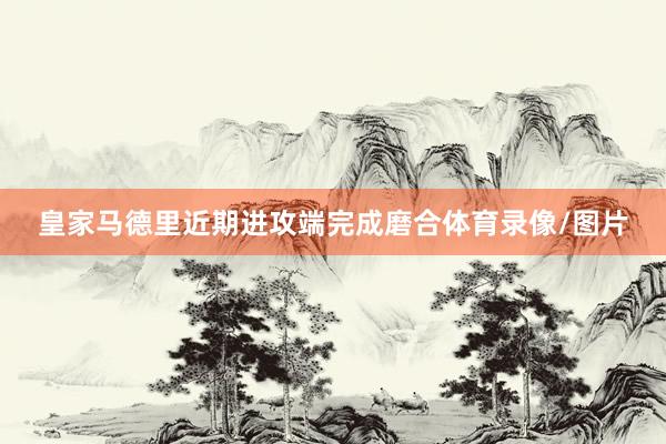皇家马德里近期进攻端完成磨合体育录像/图片