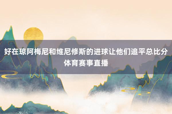 好在琼阿梅尼和维尼修斯的进球让他们追平总比分体育赛事直播