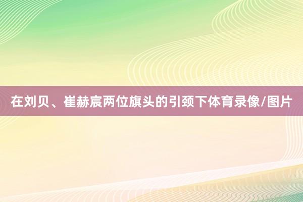 在刘贝、崔赫宸两位旗头的引颈下体育录像/图片