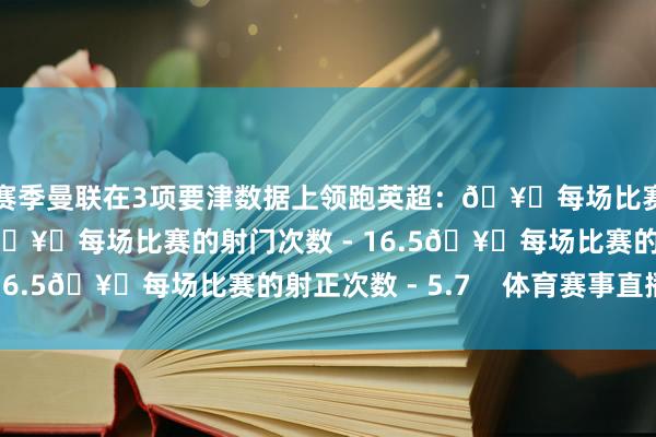 本赛季曼联在3项要津数据上领跑英超：🥇每场比赛创造的契机 - 12.1🥇每场比赛的射门次数 - 16.5🥇每场比赛的射正次数 - 5.7    体育赛事直播
