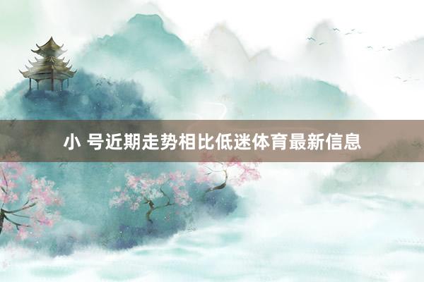 小 号近期走势相比低迷体育最新信息