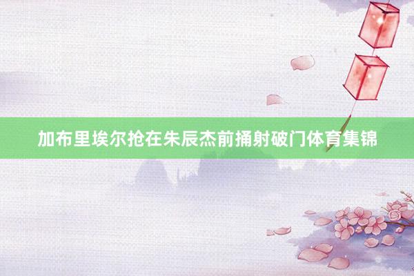 加布里埃尔抢在朱辰杰前捅射破门体育集锦