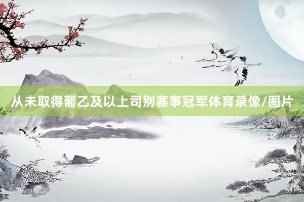 从未取得葡乙及以上司别赛事冠军体育录像/图片