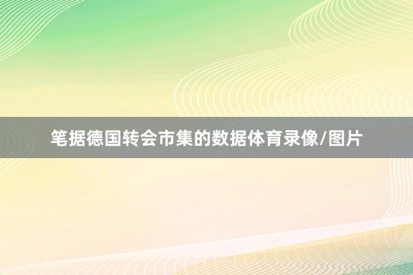 笔据德国转会市集的数据体育录像/图片
