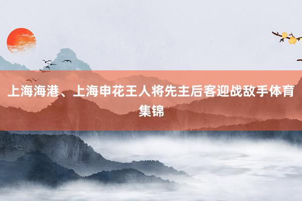 上海海港、上海申花王人将先主后客迎战敌手体育集锦