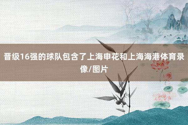 晋级16强的球队包含了上海申花和上海海港体育录像/图片