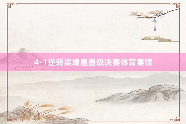 4-1逆转梁靖崑晋级决赛体育集锦