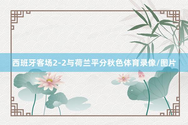 西班牙客场2-2与荷兰平分秋色体育录像/图片