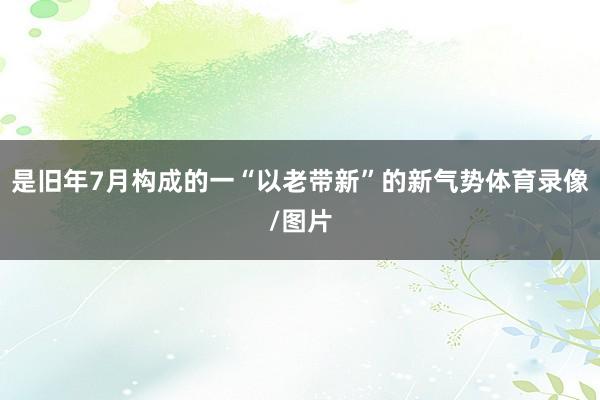 是旧年7月构成的一“以老带新”的新气势体育录像/图片