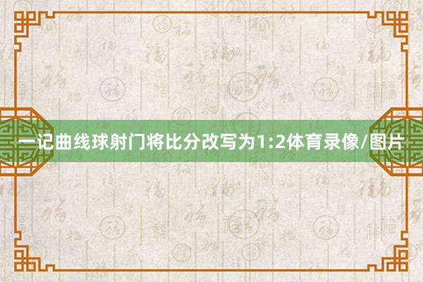 一记曲线球射门将比分改写为1:2体育录像/图片