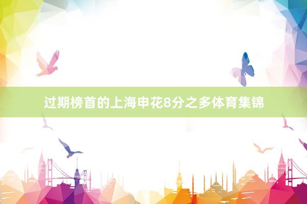 过期榜首的上海申花8分之多体育集锦