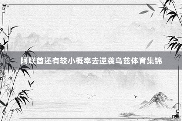 阿联酋还有较小概率去逆袭乌兹体育集锦