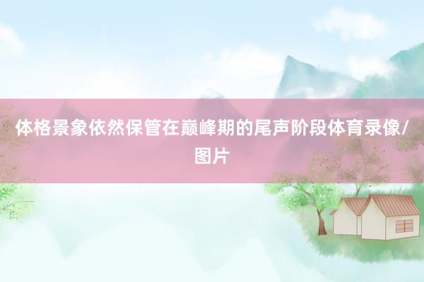 体格景象依然保管在巅峰期的尾声阶段体育录像/图片