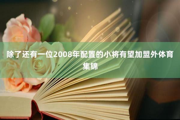 除了还有一位2008年配置的小将有望加盟外体育集锦
