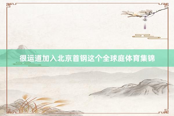 很运道加入北京首钢这个全球庭体育集锦